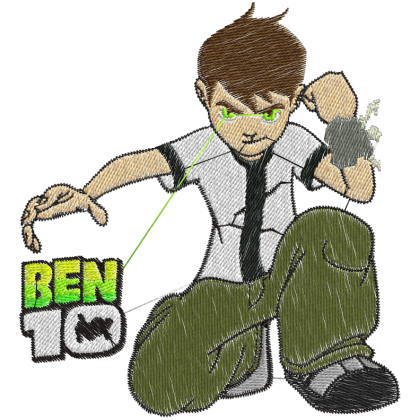 Matriz de Bordado Ben 10